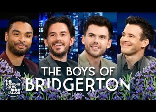 The Boys Of Bridgerton Regé Jean Page Jonathan Bailey Luke Newton And Luke Thompson
