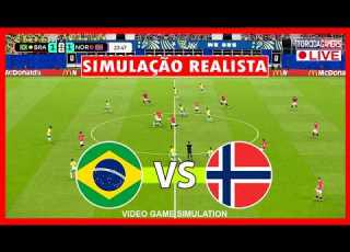 Brasil X Noruega Copa Do Mundo 2026 Oitavas De Final EFootball PES 2021 Simulação
