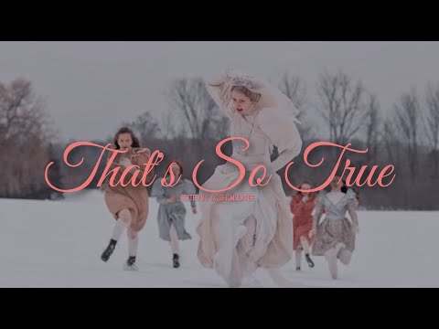 That S So True Multifemale Girlhood