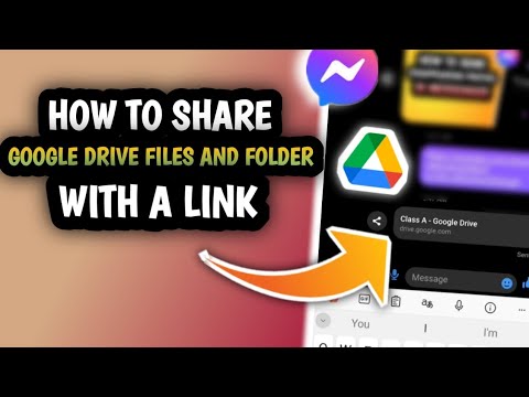 HOW TO SHARE GOOGLE DRIVE FILES WITH A LINK