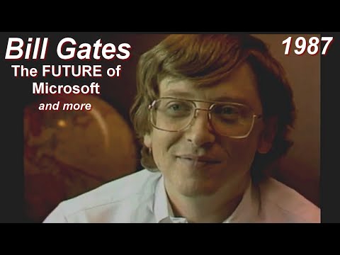 Computer History Rare Talk Bill Gates On Competition Lotus IBM And The Future Of Microsoft 1987