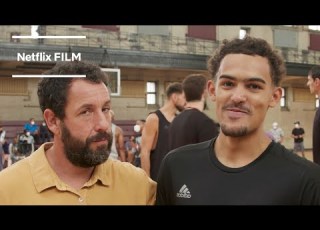 Hustle On Set With Adam Sandler And NBA Royalty Netflix