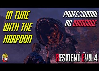  In Tune With The Harpoon Professional Mode No Damage Resident Evil 4 Remake TUTORIAL