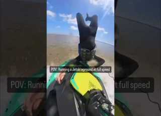 POV Thrown Off A Jetski At Full Speed Ejecto Seato Cuz Neardeath
