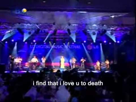Haifa Wehbe Bahebak Moot English Subtitles Live LG Concert 2005 بحبك موت