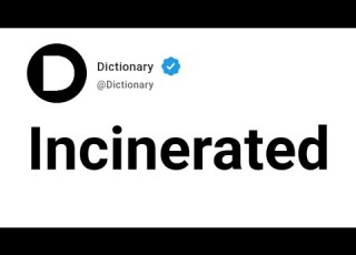  Incinerated Meaning In English