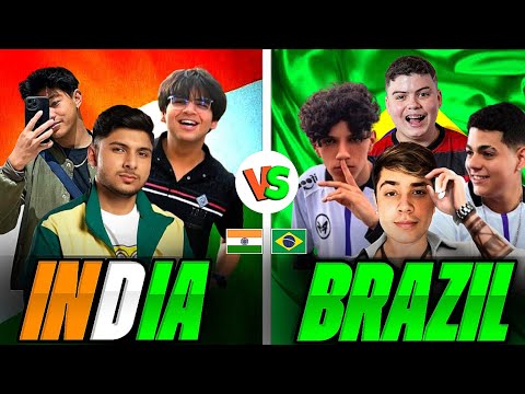 INDIA VS BRAZIL NG VS MOST POWERFUL SQUAD Freefire Nonstopgaming