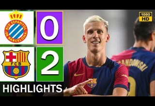Barcelona Vs Espanyol 2 0 Highlights All Goals 2025 HD