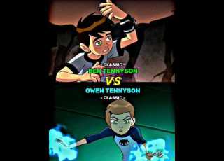  Ben Tennyson VS Gwen Tennyson Ben10 Cartoonnetwork Thepoisonprince Shorts
