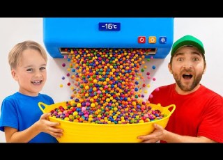  Funny Kids Adventures With Magic Air Conditioner