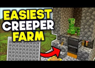  Easiest Creeper Farm Minecraft Bedrock 26 1 2026