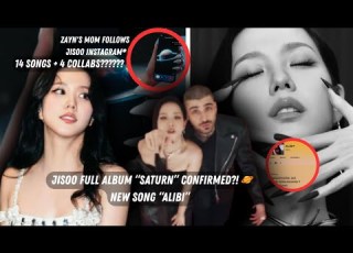  JISOO Full Album SATURN Confirmed New Song ALIBI ZAYN S Mom Follows Jisoo Fans Go Wild