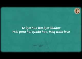 Ishq Wala Love Lyrics Vishal Shekhar Salim Merchant Neeti Mohan Music Lyrics Song