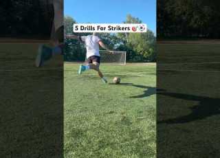  5 Drills For Strikers Football Youtubeshorts Soccerskills