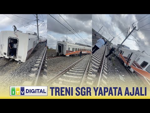 BREAKING TRENI YA SGR YAPATA AJALI IKIELEKEA DODOMA