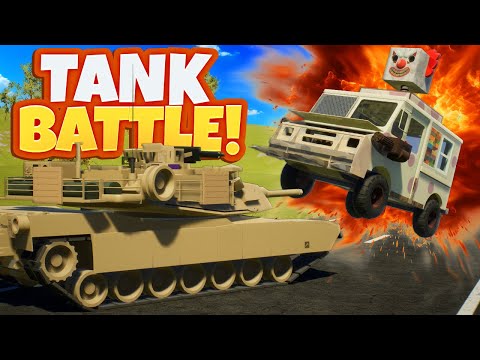 EPIC LEGO Vehicle Battle DESTROYS An Entire City Brick Rigs