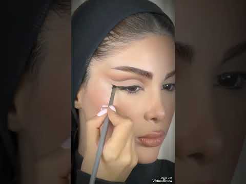 مكياج طريقة سحبة العين عيون الثعلب مناسب لكل انواع إلعين