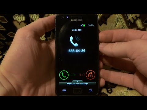 Samsung Galaxy S2 Incoming Call Via Fake Call Call Assistant 2 43b