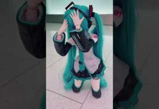 She S Disappointed In Me Miku Mikudoll Mikucosplay Hatsunemikucosplay Cosplay
