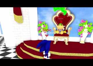  SONIC The HEDGEHOG In SUPER MARIO ONLINE RP Halloween Event Roblox