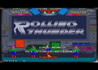  Rolling Thunder Arcade Longplay