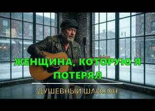  Женщина которую я потерял Душевный шансон русскийшансон любовь расставание душевныепесни