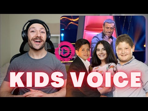 CANADA REACTS TO Ghina Bouhamdan Abd Alrahim Alhalabi Zein Obeid Ahla Sawt Voice Kids REACTION
