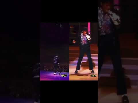 Michael Jackson 1997 Vs 1983 BILLIE JEAN