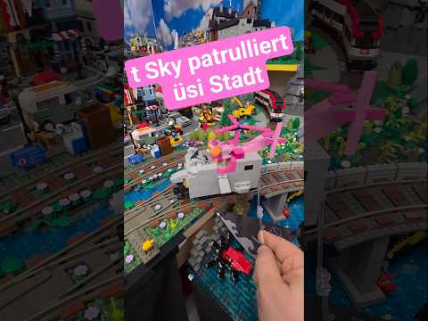 T Sky Patrulliert üsi Stadt