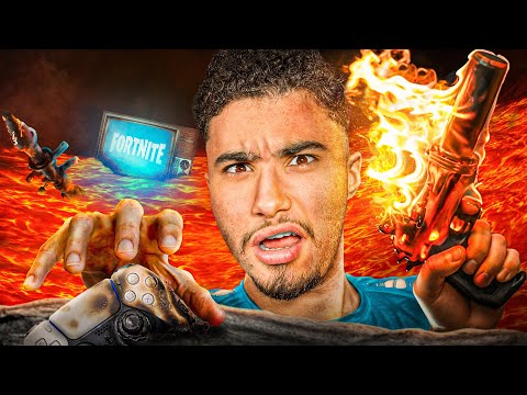 فورتنايت ولكن الماب يحترق