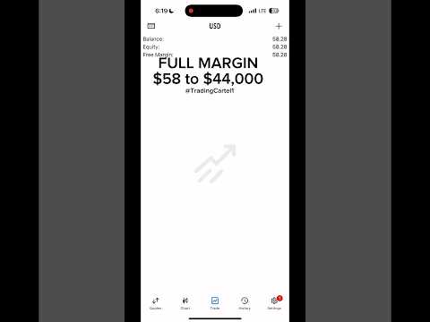 Full Margin With Indicator Flip 58 To 44 000 Using 1 Unlimited Leverage Forextrading Forex Fx
