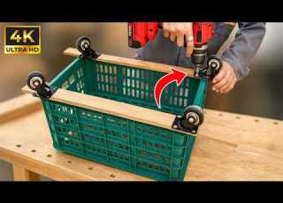 This Device Deserves A Nobel Prize The Secret Use Of The Plastic Fruit Crate Creative Inventions