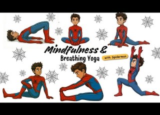  Mindful Yoga With Spiderman Marvel Yoga Classes Calm Yoga For Kids