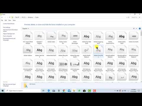 طريقة تحميل خطوط جديده فى برنامج الورد