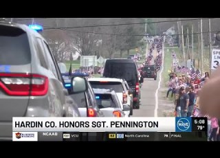 A Hero S Goodbye Glendale Honors Staff Sgt Benjamin Pennington