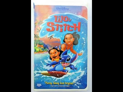 Opening To Lilo Stitch 2002 VHS