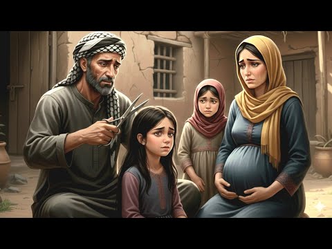قصة الرجل الذي كلما أنجبت زوجته فتاة قص شعرها وأمر زوجته أن تخفيها إلى الأبد حتى لا ينكشف السر