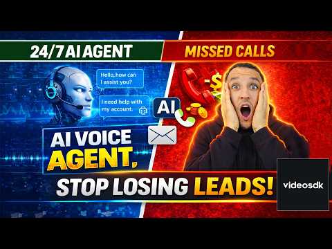 Dieser KI Sprachagent Klingt Mit VideoSDK Zu Realistisch