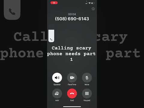 Calling Scary Phone Numbers Part1 Funny Scary Subscribe Firstvideo