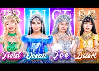  Ocean Vs Desert Vs Ice Vs Field Princess At Makeover Challenge