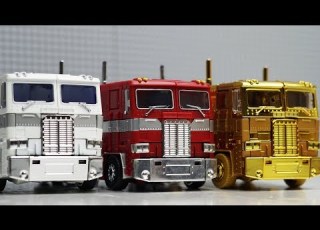 Transformers Optimus Prime Vs Ultra Magnus Robot Truck Bank Robbery Police Car