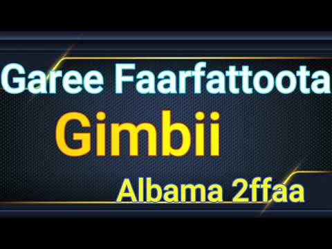 Garee Faarfattoota Gimbii