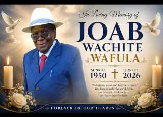 In Loving Memory Of Sir Joab Wachite Wafula 1950 2026