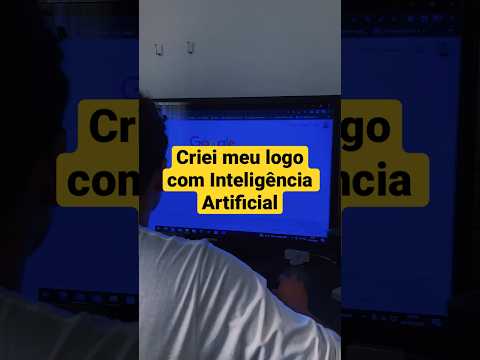 CRIEI MEU LOGO COM INTELIGÊNCIA ARTIFICIAL Inteligenciaartificial Marcapersonal Branding