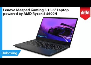  Lenovo Ideapad Gaming 3 15 6 Laptop Powered By AMD Ryzen 5 5600H Unboxing