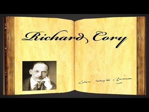 Richard Cory By Edwin Arlington Robinson Poetry Reading