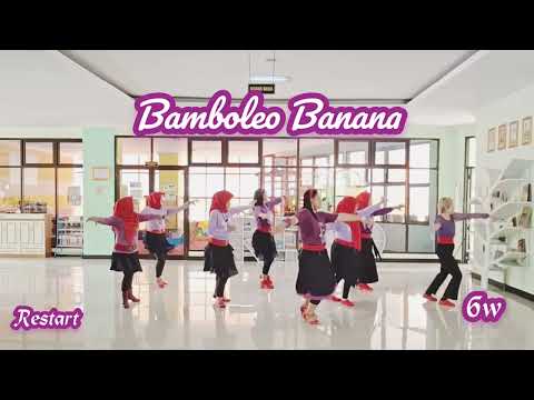 Bamboleo Banana Line Dance Choreo Roro LD INA Roosamekto Mamek INA Demo By LITERA LDC