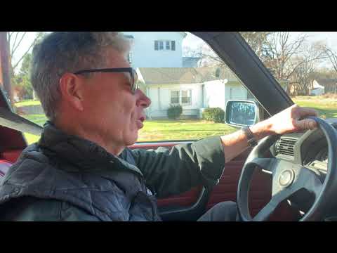 1987 BMW 325 Is Driving