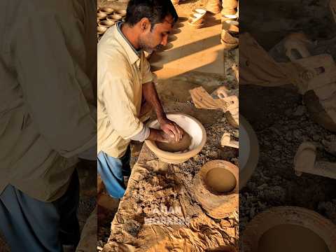 How This Is Made Perfect Clay Pots Making Shorts Shortvideo