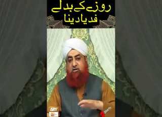  Kya Roze Rakhne Ke Badle Fidya De Sakte Hain By Mufti Muhammad Akmal Shorts